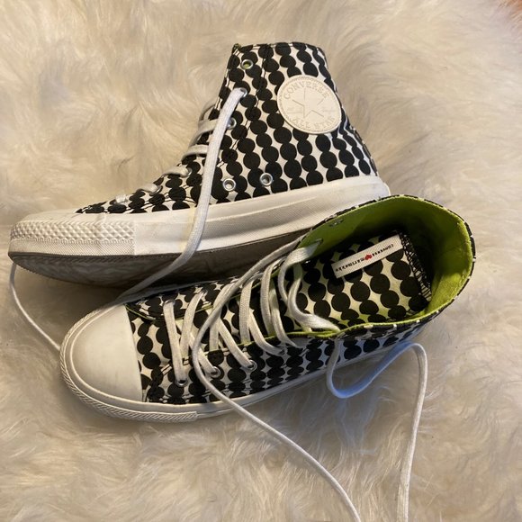 Converse Marimekko Collection High Tops, Men's Size 5 (Women's 7) - Picture 3 of 9